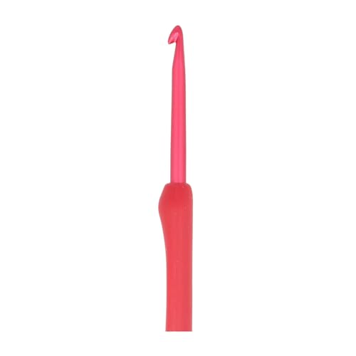 Tulip Etimo Red Crochet Hook Soft-Grip 3.50mm 1pc - color: Red, size: 3.50mm