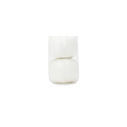 Harmony Cotton Yarn by Yarneverse – 2-Pack Soft Fine Weight (#2) 60% Cotton / 40% Acrylic (50g / 165m Each – Total 100g / 330m) (2, 432) - color: 432