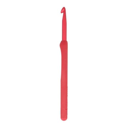 Tulip Etimo Red Crochet Hook 6.0 mm Soft-Grip Handle - 1 Piece - color: Red, size: 6.00mm