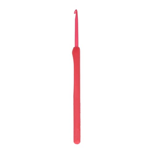 Tulip Etimo Red Crochet Hook Soft-Grip 3.50mm 1pc - color: Red, size: 3.50mm