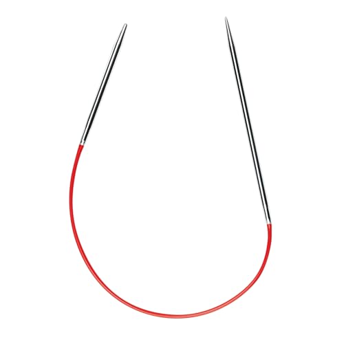 Addi 'Sockwonder' Lace Circular Needles 25cm/10, 4mm (US# 6), EasyKnit Rocket (EU Version) with red Cord - size: 4 mm (US# 6)