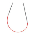 Addi 'Sockwonder' Lace Circular Needles 25cm/10, 3mm (US# 2), EasyKnit Rocket (EU Version) with red Cord - size: 3 mm (US# 2)
