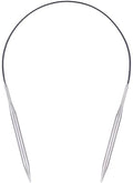 Circular Knitting Needles 16 inch (40cm) - US Size 10.5 (6.5mm) Stainless Steel Round Knitting Needles for Hats, Socks & Baby Booties - size: 16in/6.5mm(US10.5)