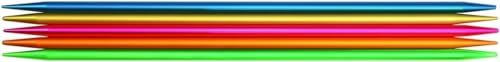 Addi FlipStix Double Pointed Knitting Needles 6-inch (15cm) - Set of 5; US Size 0 (2mm)