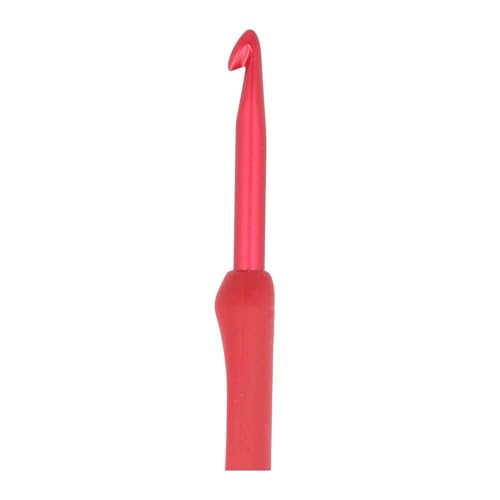 Tulip Etimo Red Crochet Hook Soft-Grip 5.5mm - 1pc - color: Red, size: 5.50mm