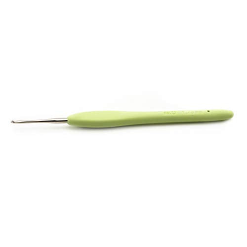 Clover 1220 Amour Steel Crochet Hook No. 0, 1.75mm - size: No. 0 / 1.75 mm