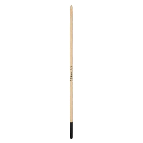Knitter’s Pride Bamboo Luxe Afghan/Tunisian Crochet Hook - US D(3.25mm) - size: 3.25mm