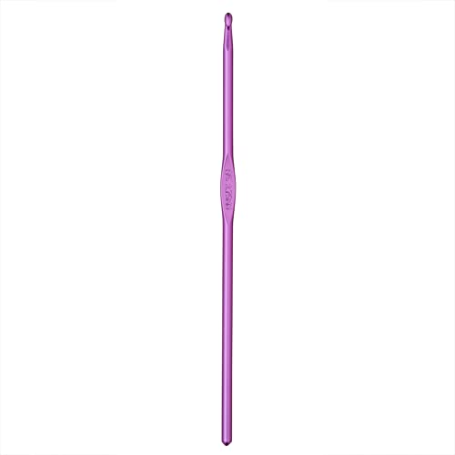 Loops & Threads Anodized Aluminum Crochet Hook, 24 Pack