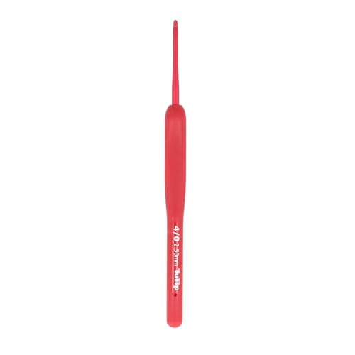 Tulip Crochet Hook, Red, 2.5mm - color: Red, size: 2.5mm
