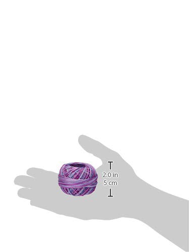 Handy Hands HH10165 Lizbeth Premium Cotton Thread, Grape Splash