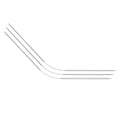 uxcell 3Pcs Size US 0 (2mm) Double-Pointed Flexible Knitting Needles 9 Inch(23cm) Stainless Steel Needle for Handmade Projects DIY Knitting - size: Size US 0 (2mm)