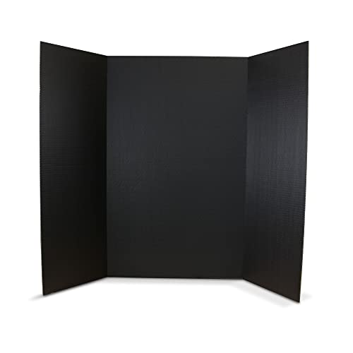 Flipside Products 36” x 48” Project Boards for Presentations, Science Fair, School Projects, Event Displays and Trifold Picture Board, Proudly Made in USA – Assorted Colors - 24 Pack - color: Assorted, size: 24 Pack