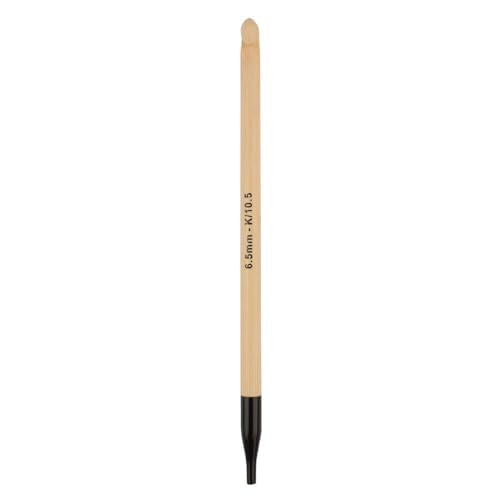 Knitter’s Pride Bamboo Luxe Afghan/Tunisian Crochet Hook - US K(6.5mm) - size: 6.50mm