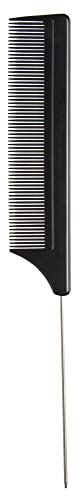 Diane D4101 Pin Tail Combs - 12 Count (Pack of 1) - color: Black, style: Pin Tail Combs