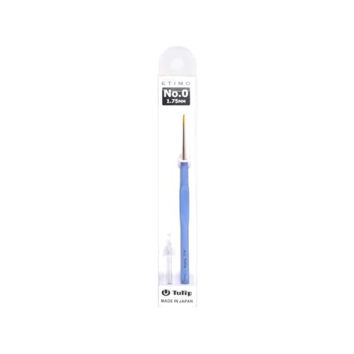 Tulip Etimo Crochet Hook Steel Soft Grip 0.50mm - 1pc - size: No. 14