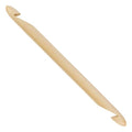 JubileeYarn Jumbo Double Ended Bamboo Tunisian Crochet Hook - US S (20mm) - size: US S (20mm)