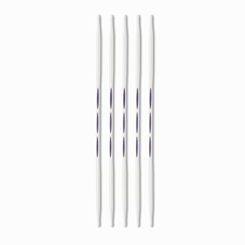 Prym 6" Ergonomic Double Point Knitting Needles, US 1 (2.5mm) - size: US 1 (2.5mm)