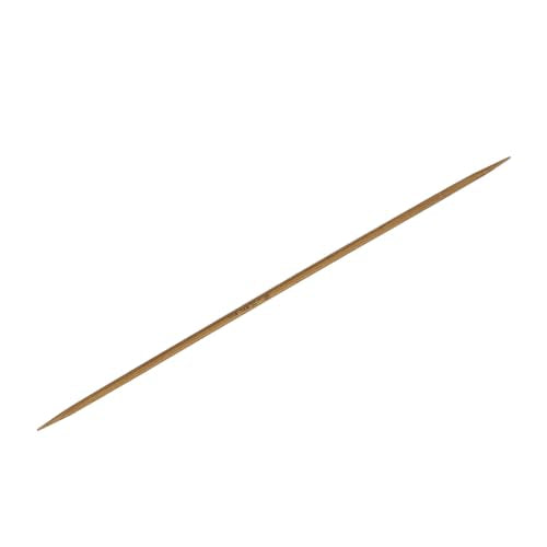 HARFINGTON 5Pcs Bamboo Knitting Needles Double Pointed Size US 1.5(2.5mm) Carbonized 6 Inch(15cm) Straight for Handmade Creative DIY Knitting Craft Yarn Projects - size: US 1.5(2.5mm)