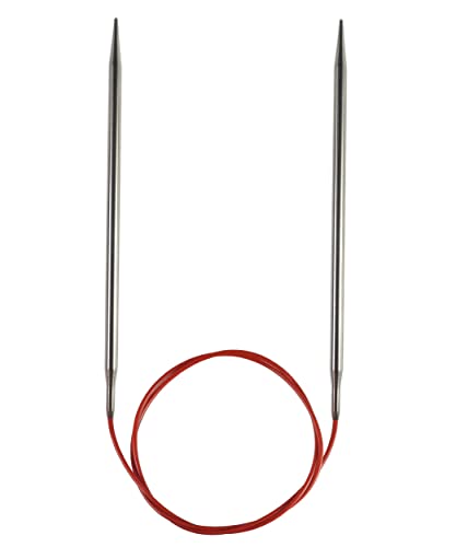 40 Inch ChiaoGoo RED Lace Circular Knitting Needles - size: US 17 (12.75mm)