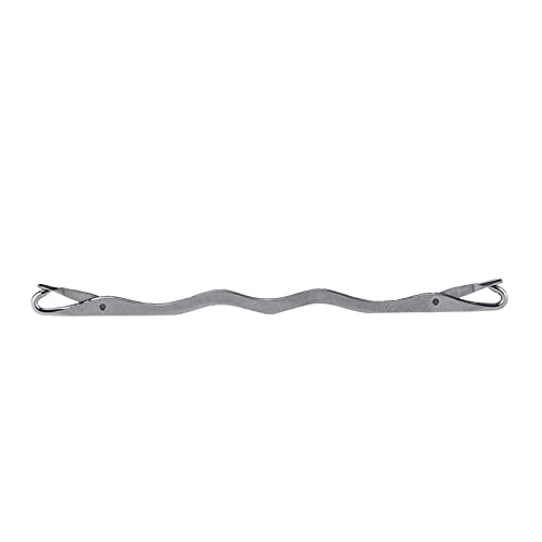 Kooingtech 5PCS Double Ended Latch Hook Tool Knitting Hook Stainless Steel | Knitting Machine Needles for Hosiery Repair or Parts Replacement