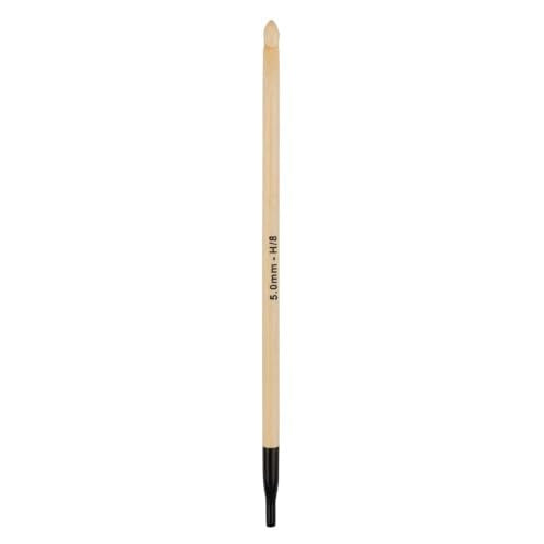 Knitter’s Pride Bamboo Luxe Afghan/Tunisian Crochet Hook - US H(5mm) - size: 5.00mm