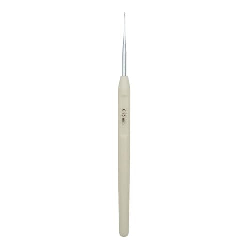 Knitter’s Pride Pearl Single-Ended Steel Crochet Hook - 0.75 mm - size: 0.75mm