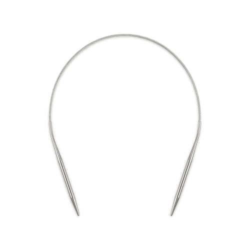 Stainless Steel Circular Knitting Needles 16 Inch / 40cm, US 4（3.5mm） - size: 16inch-US4-3.5mm
