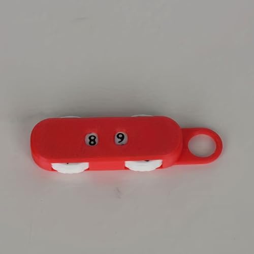 Manual Knitting & Crochet Stitch Counter, Pointer Tool for Sewing (White) | Easy-to-use dial function with limit switch. Precision tracking for sweaters, scarves, and various sewing projects. - color: White