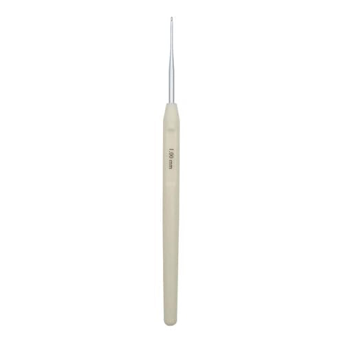 Knitter’s Pride Pearl Single-Ended Steel Crochet Hook - 1.00 mm - size: 1.00mm