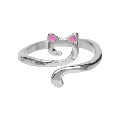 2Pcs Adjustable Open Joint Crochet Ring/Fashion women Finger Rings - color: Silver2