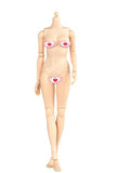 1/6 Scale Female Figure Body, 12inch Suntan Skin Huge Bust Flexible Doll | 1:6 Scale Female Body,Half-Seamless,Articulated Action Figure with Replacement Hands for Custom Painting Photography Display - color: Suntan Skin-super Large Bust
