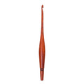 Ommi Ergonomic Handle Crochet Hooks | Handcrafted 6.7’’ Padauk Wood Crochet Hook | Knitting Needle, Craft Yarn Weave | Best Gift! (Padauk, 6 mm) - color: 6 mm