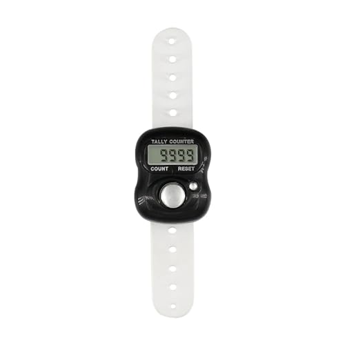 Finger Counter, Electronic Finger Counter, Electronic Digital Display Finger Hand Tally Counter Counter, Portable Lap Counter, Resettable Counters Clickers for Row, Knitting, People, Lap, Coaching