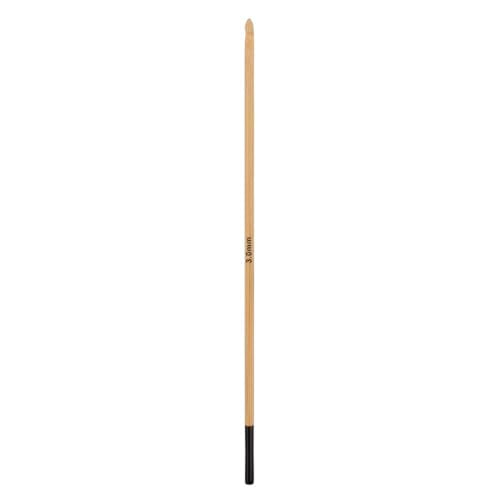 Knitter’s Pride Bamboo Luxe Afghan/Tunisian Crochet Hook - US E(3.5mm) - size: 3.50mm