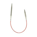 Addi 'Sockwonder' Lace Circular Needles 25cm/10, 5mm (US# 8), EasyKnit Rocket (EU Version) with red Cord - size: 5 mm (US# 8)