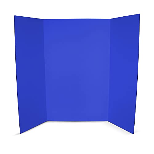 Flipside Products 36” x 48” Project Boards for Presentations, Science Fair, School Projects, Event Displays and Trifold Picture Board, Proudly Made in USA – Assorted Colors - 24 Pack - color: Assorted, size: 24 Pack