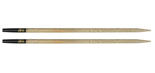 Lykke Needle Tips Driftwood Interchangeable 3 US, 3.5\ - size: Driftwood 3.5" IC US 3 (3.25 mm)