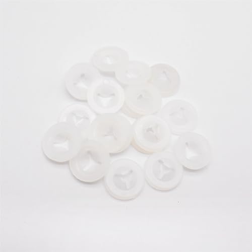 JJGQAZ 60pcs 12mm 20mm 25mm Safety Eyes Washers for Stuffed Animals Plastic Craft Eyes Backs for Crochet Amigurumi Plush Animals (S-12.5MM) - color: S-12.5MM