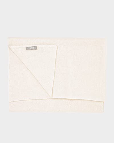 Cashmere Knitted Scarf for Women by Style Republic - color: Cream