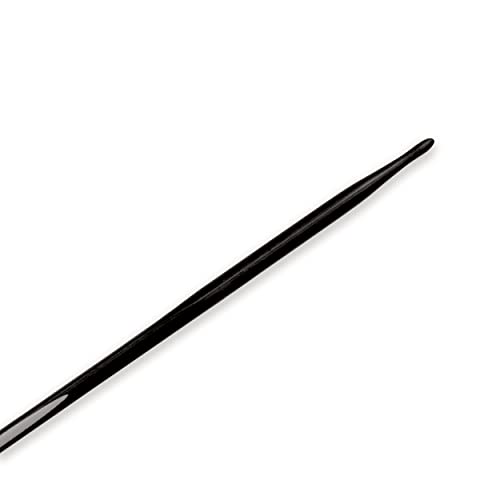 Prym 8" Ergonomic Double Point Knitting Needles, Carbon, US 2.5 (3mm) - size: US 2.5 (3 mm)