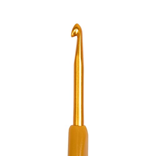 Clover 1006/F Soft Touch 3.75-mm Crochet Hooks, Size F - size: 3.75mm