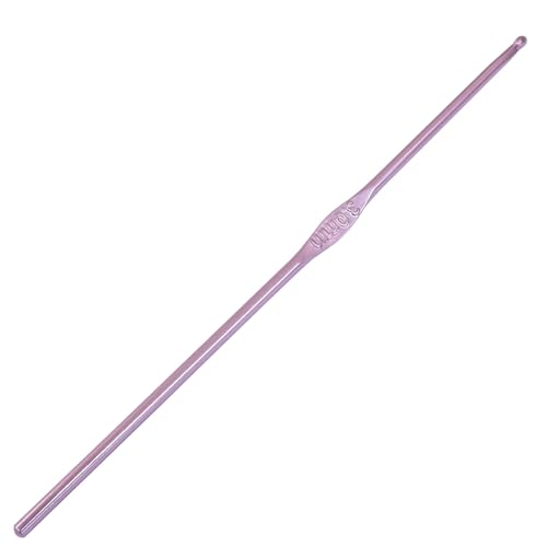 Bivethoi 12 Pcs Aluminum Crochet Hook Multicolor Knitting Needles | Crochet Hooks Bulk, Craft Yarn, For Beginners - size: 2mm-8mm