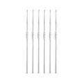 uxcell Stainless Steel Crochet Hook 0.75mm US Size 14 Knitting Needles for DIY Craft Yarn 6Pcs - size: 0.75mm