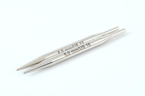 Addi Click Needle Tips Short Lace 6mm - size: 6mm