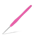 2.25 mm Crochet Hook, Ergonomic Handle for Arthritic Hands, Extra Long Knitting Needles for Beginners and Crocheting Yarn (2.25 mm) - size: 2.25mm