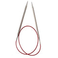 ChiaoGoo SS Red Lace Circular, 40-Inch (100 cm), US 4 (3.5 mm) - size: US 4 (3.5 mm)