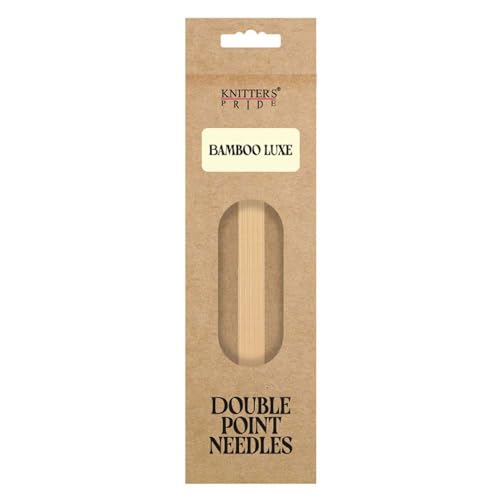 Knitter’s Pride Bamboo Luxe Double-Point Needle 8""(20cm) - US 4(3.5mm) - size: 3.50mm