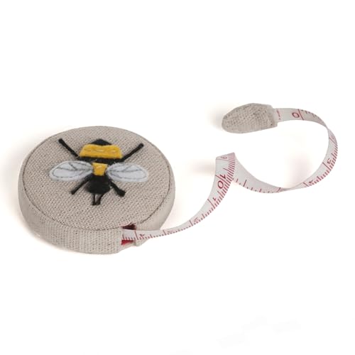 Hobby Gift Retractable Tape Measure, Fabric Covered Flexible Sewing Measuring Tape for Dressmaking, Tailoring, Quilting and Crafts