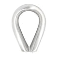 MarineNow Extra Heavy Duty Wire Rope Thimble 316 Stainless Steel Choose Size and Quantity (3/4", 05-Pack) - size: 3/4", style: 05-Pack