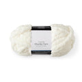 Chunky Chenille Yarn – 31.7 Yards, Ivory – Super Bulky, Soft & Fluffy, Polyester Knitting Yarn for Blankets, Crafts & DIY Projects
